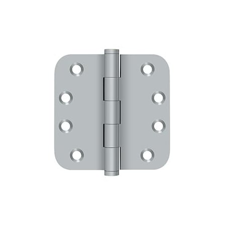 Deltana Satin Chrome Door and Butt Hinge DSB4R526D