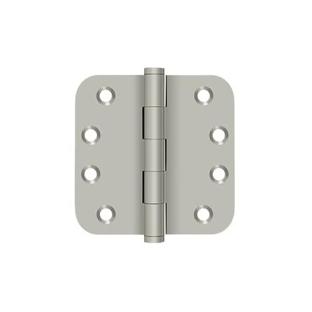Deltana Satin Nickel Door and Butt Hinge, Holes per Leaf: 4 DSB4R515