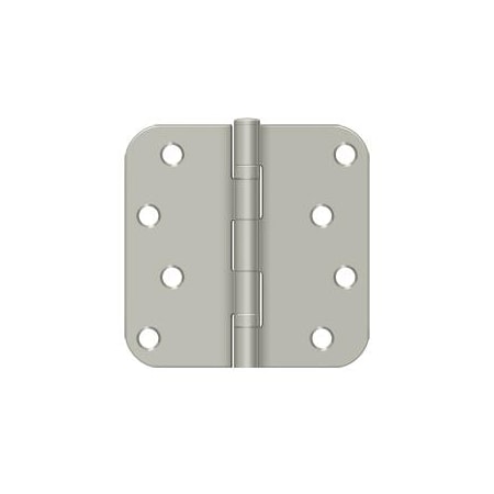 DELTANA Satin Nickel Door and Butt Hinge S44R5BB15