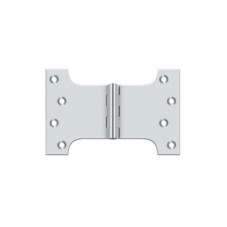 Deltana Bright Chrome Door and Butt Hinge DSPA4060U26
