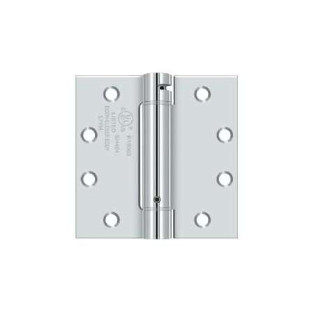 Deltana Bright Chrome Spring Hinge DSH45U26
