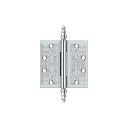 Deltana Bright Chrome Door and Butt Hinge DSBP45U26