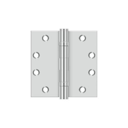 Deltana Bright Stainless Steel Square Hinge SS45BU32