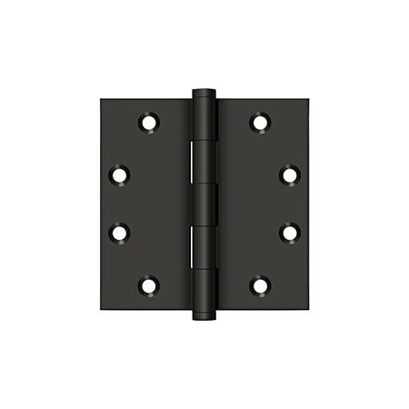 Deltana Oil Rubbed Bronze Square Hinge DSB4510B
