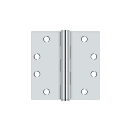 Deltana Bright Chrome Door and Butt Hinge S45U26