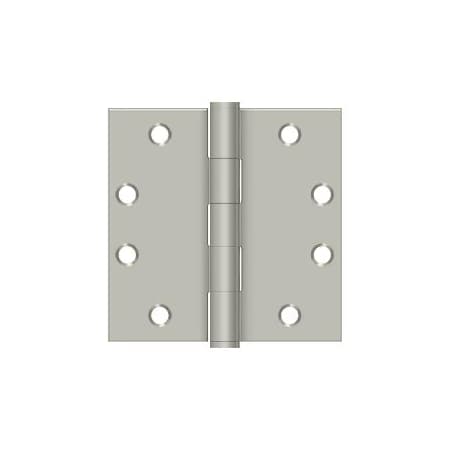 Deltana Satin Nickel Square Hinge S45U15