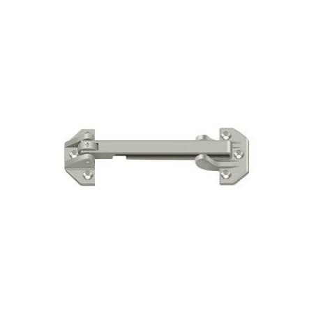 Deltana Door Guard Satin Nickel 6-3/4" DGSB675U15