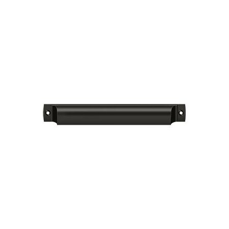 Deltana Rectangular Shell Pull Oil Rubbed Bronze 7" SHP70U10B