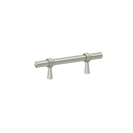 Deltana Adjustable Pull 4-3/4" Satin Nickel P310U15