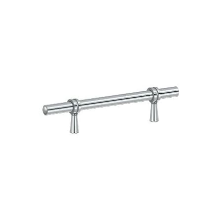 Deltana Adjustable Pull 6-1/2" Bright Chrome P311U26