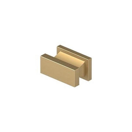 Deltana Anvil Contemporary Cabinet Knob Satin Brass AN138U4