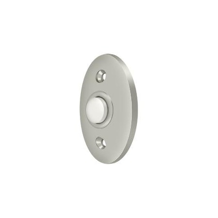 Deltana Bell Button, Standard Satin Nickel BBC20U15
