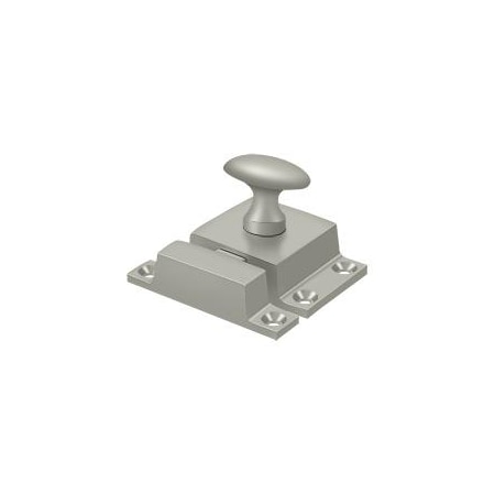 Deltana Cabinet Lock, 1-1/5" X 1-4/5" Satin Nickel CL1532U15