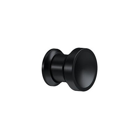 Deltana Chalice 1" Contemporary Cabinet Knob Black CHAL10U19