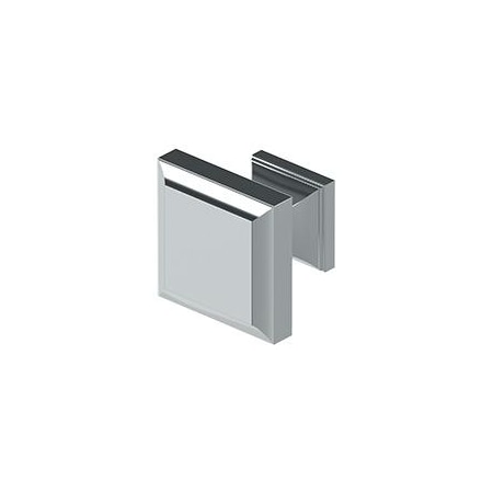 Deltana Decorative Square Cabinet Knob Bright Chrome KS10U26