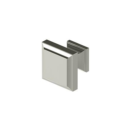 Deltana Decorative Square Cabinet Knob Bright Nickel KS10U14