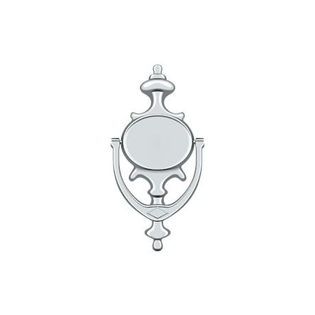 Deltana Door Knocker, Imperial Bright Chrome DK854U26