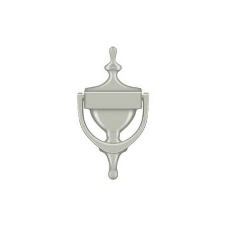 Deltana Door Knocker, Victorian Satin Nickel DK7356U15