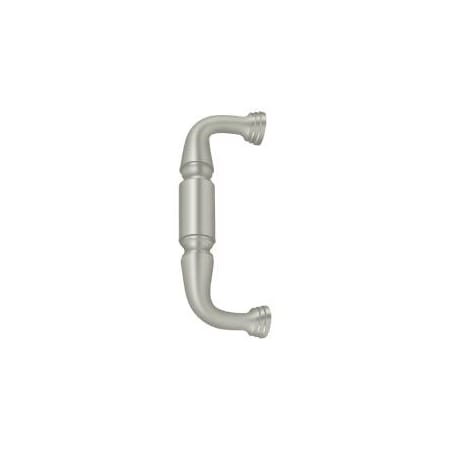 Deltana Door Pull, 6" Satin Nickel DP675U15