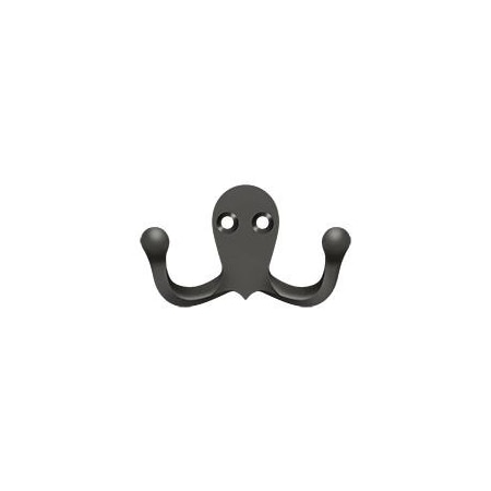 Deltana Double Hook Oil Rubbed Bronze WDH15U10B