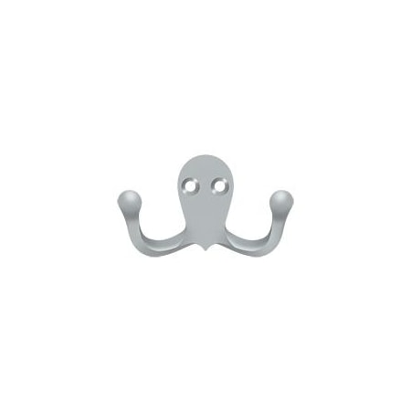 Deltana Double Hook Satin Chrome WDH15U26D