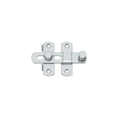 Deltana Drop Latch 3-1/2" Bright Chrome DL35U26