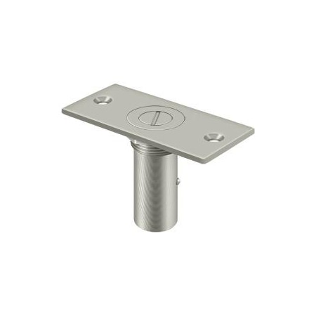 Deltana Dust Proof Strike With Safety Lock Satin Nickel SPDP35SU15