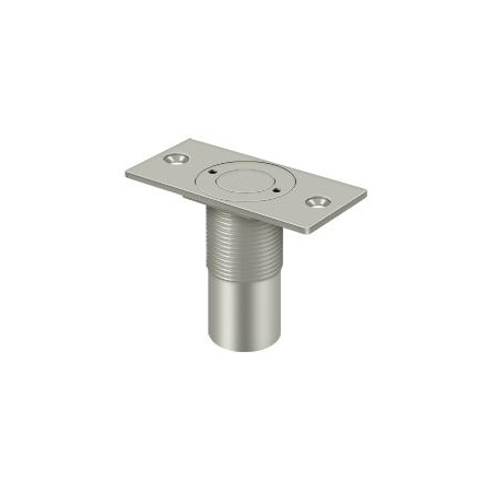 Deltana Dust Proof Strike, Adjustable, 2-7/8" X 1-3/8" Satin Nickel SPDP278U15