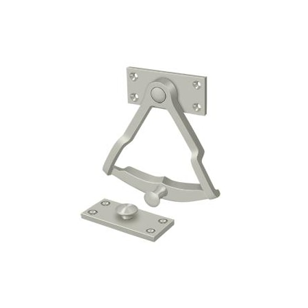 Deltana Dutch Door Quadrant Satin Nickel DDQ56U15