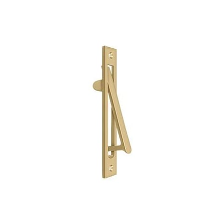 Deltana Edge Pull Heavy Duty, 6-1/4" Satin Brass EP6125U4