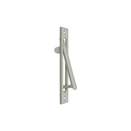 Deltana Edge Pull Heavy Duty, 6-1/4" Satin Nickel EP6125U15