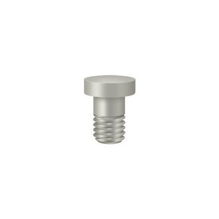 Deltana Extended Button Tip For Solid Brass Hinge Satin Nickel HPSS70U15