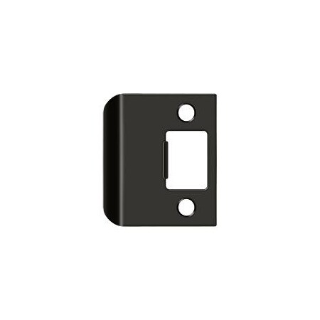 Deltana Extended Lip Strike Plate, 2" Overall Oil Rubbed Bronze SPE200U10B