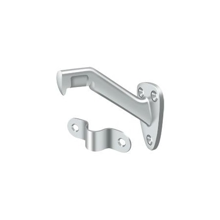Deltana Hand Rail Brackets, 3-5/16" Projection Bright Chrome HRB325U26