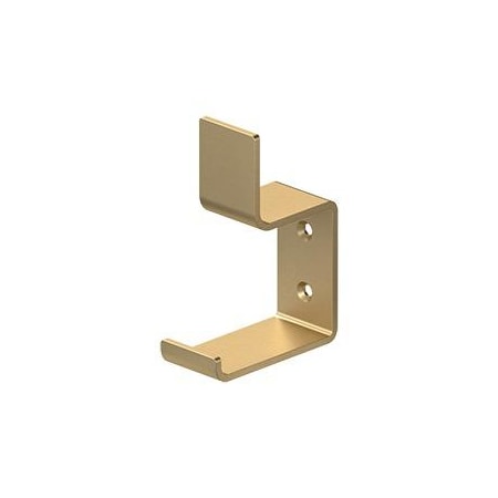 Deltana Heavy Duty Modern Hook Satin Brass MH11U4