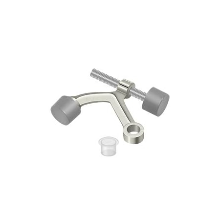 Deltana Hinge Pin Stop, Hinge Mounted Bright Nickel HP70U14