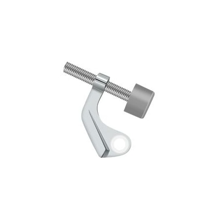 Deltana Hinge Pin Stop, Hinge Mounted For Brass Hinge Bright Chrome HPH89U26