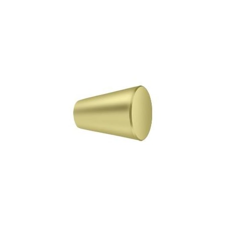 Deltana Knob Cone Cabinet 1" Bright Brass KC20U3
