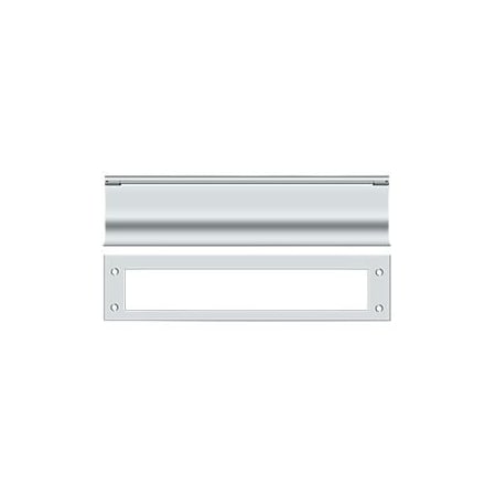 Deltana Mail Slot, Heavy Duty Bright Chrome MS0030U26