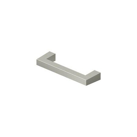 Deltana Modern Square Bar Cabinet Pull 3-1/2" Center To Center Satin Nickel SBP35U15