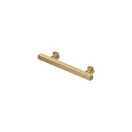 Deltana Pommel 4" Center To Center Cabinet Pull Satin Brass POM40U4