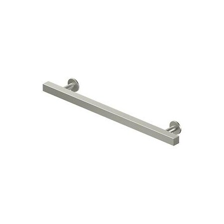 Deltana Pommel 7" Center To Center Cabinet Pull Satin Nickel POM70U15