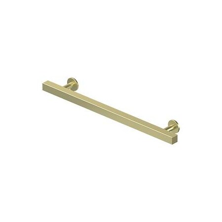 Deltana Pommel 7" Center To Center Cabinet Pull Unlacquered Bright Brass POM70U3-UNL