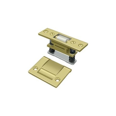 Deltana Roller Catch, Heavy Duty Bright Brass RCA430U3