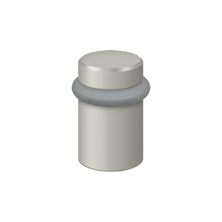 Deltana Round Universal Floor Bumper 2" Satin Nickel UFB5000U15