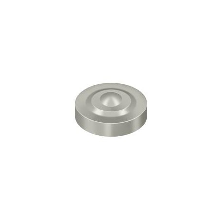 Deltana Button Spoke Screw Cap, 1 in Dia, Solid Brass SCD100U15