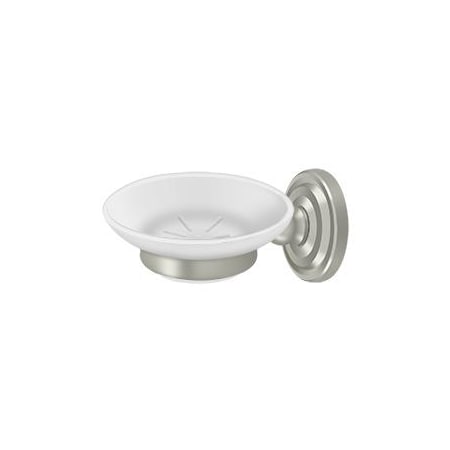 Deltana Soap Dish, R-Series Satin Nickel R2012-U15