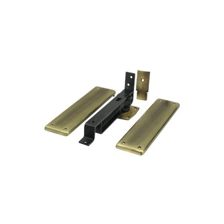 Deltana Antique Brass Spring Hinge DASH95U5