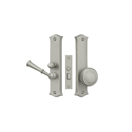 Deltana Storm Door Latch, Classic, Mortise Lock Satin Nickel SDL688U15