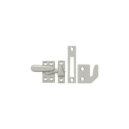 Deltana Window Lock, Casement Fastener, Small Satin Nickel CF066U15